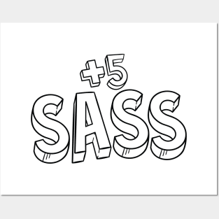 Sass Check Posters and Art